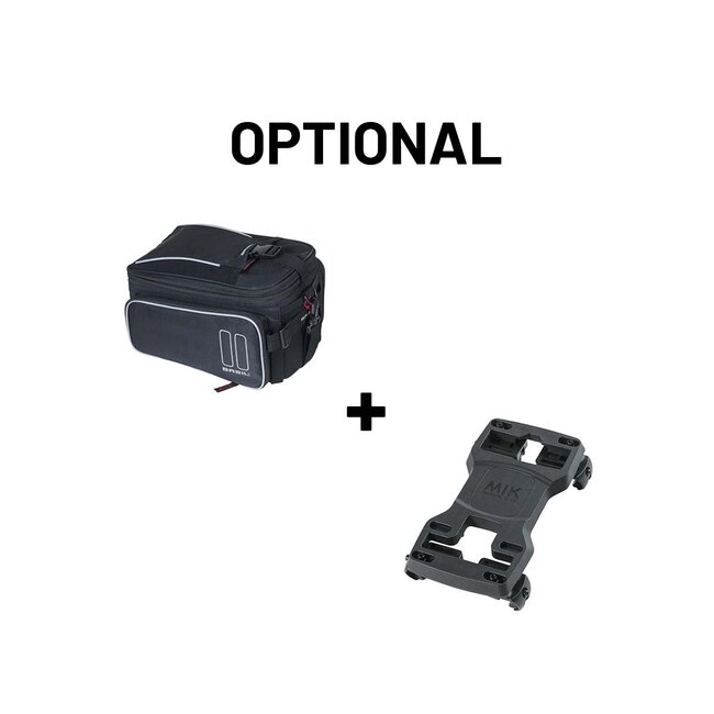 Basil Sport top bag 7-15 liters Graphite/Blue