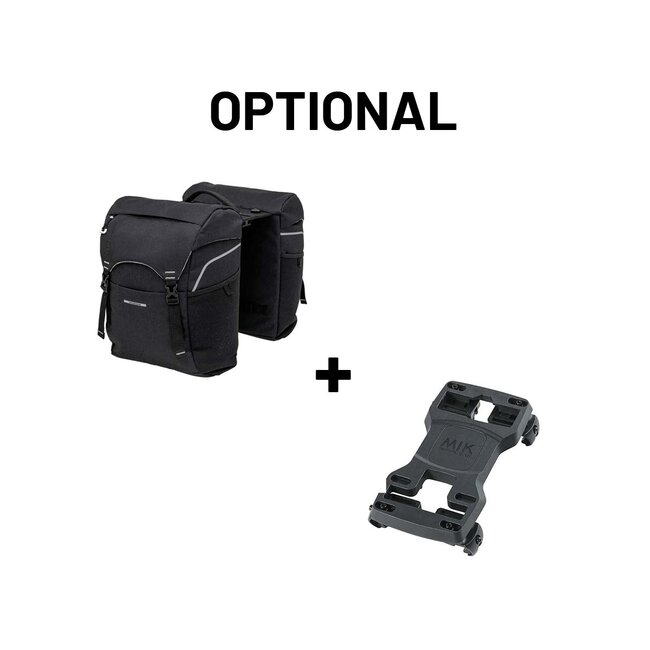 New Looxs Sports double sacoche de vélo 32L noir