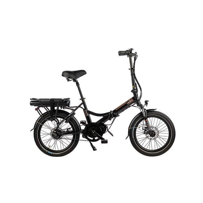 Electric folding bike Lacros Scamper S600 M410 Belt drive mid-motor