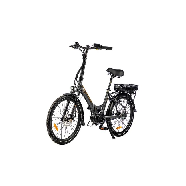 Vélo pliant électrique Lacros Scamper S600XL M410 belt drive moteur central