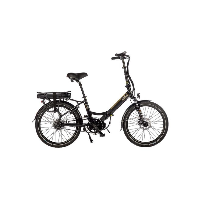 Elektrische vouwfiets Lacros Scamper S600XL M410 belt middenmotor