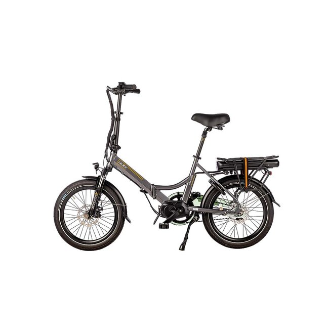 Vélo pliant électrique Lacros Scamper S600 M410 Belt drive moteur central