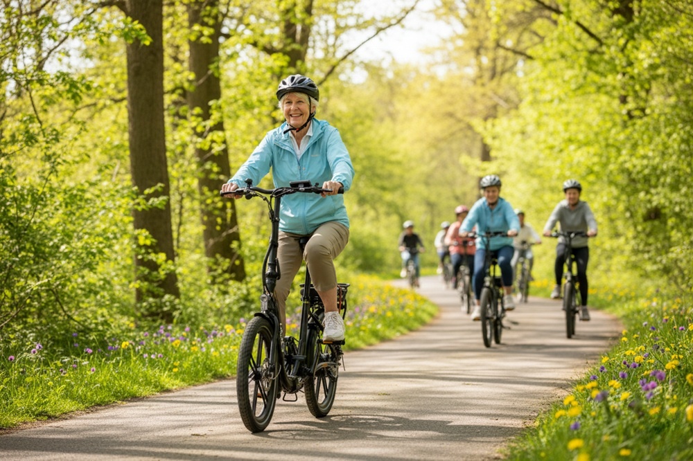 Sicher und geschützt auf dem Fahrrad