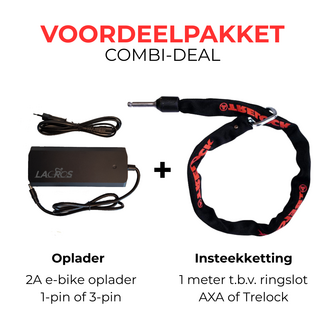 Pack avantageux - chargeur + chaînette de connexion