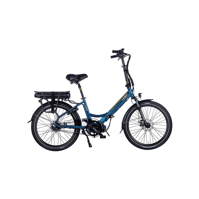 Elektrische vouwfiets Lacros Scamper S600XL M410 belt middenmotor
