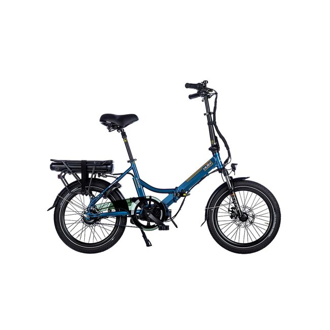 Vélo pliant électrique Lacros Scamper S600 M410 Belt drive moteur central