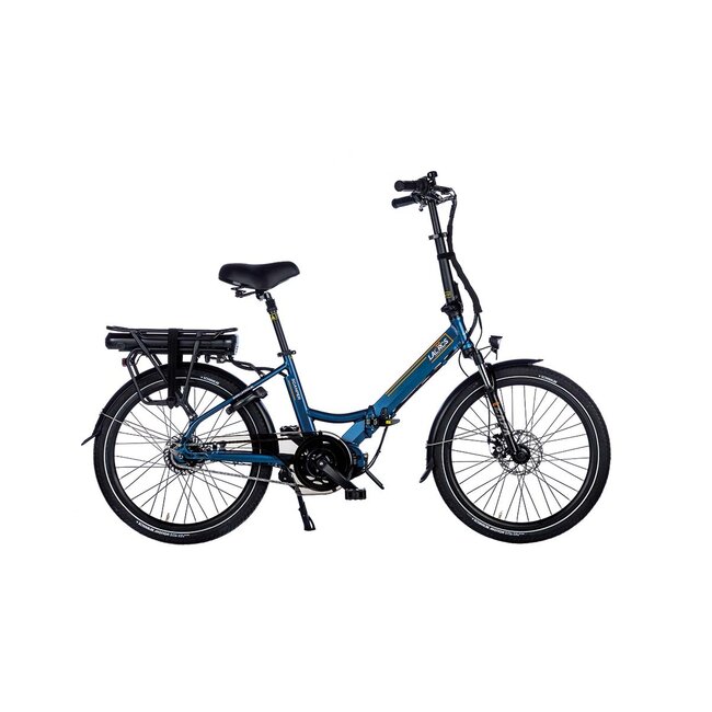 Vélo pliant électrique Lacros Scamper S600XL M410 Mid-moteur