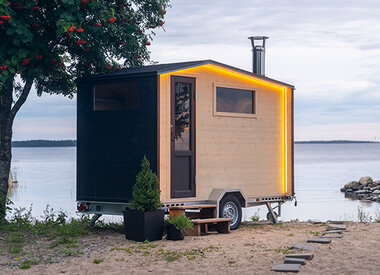 Huur Trailer sauna 