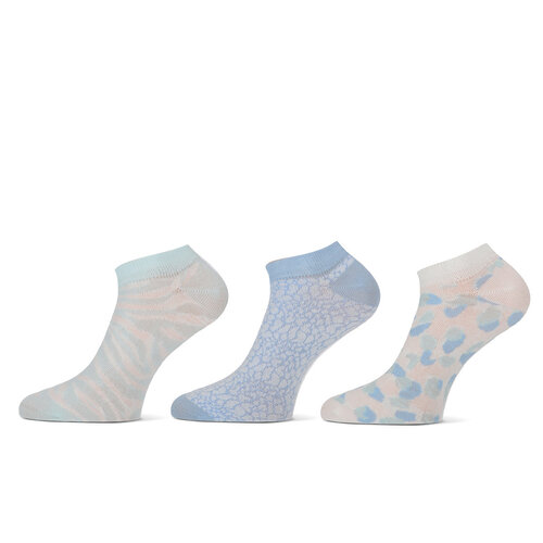 Teckel Katoenen sneaker sokken met print