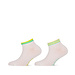 Yellow Moon Kindersokjes sneaker streep rand
