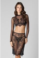 Scandale X Maison Close Scandale X Maison Close 'Inspiration Divine'  Long Sleeve Lace Top  565641