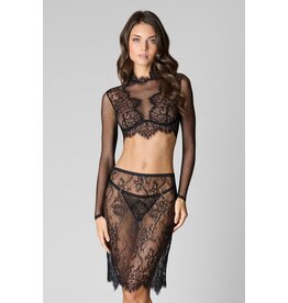 Scandale X Maison Close Scandale X Maison Close 'Inspiration Divine'  Long Sleeve Lace Top  565641