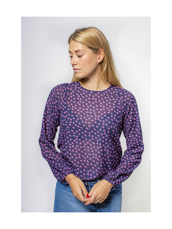 Blake Seven Blouse Manhattan Dark Blue