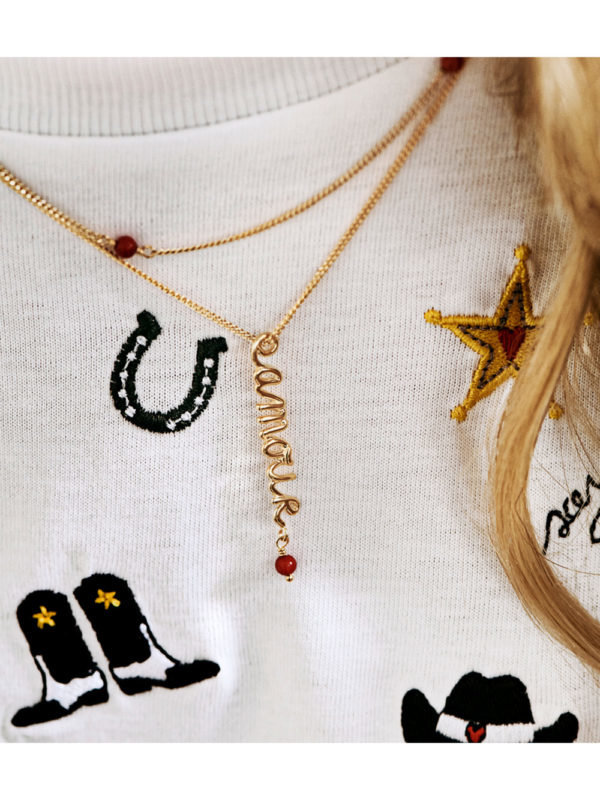 Amour Necklace Silver Anna + Nina Amour Necklace Silver