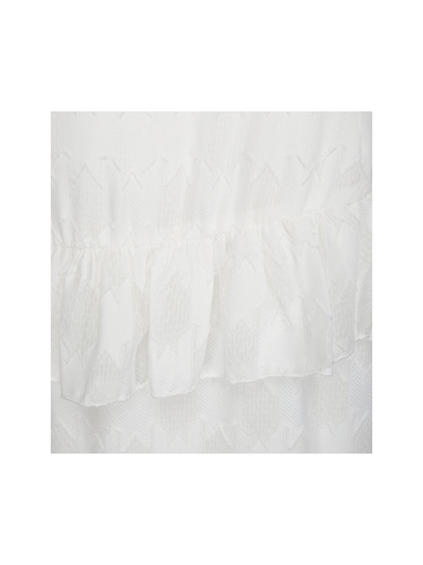 Sofie Schnoor Skirt White Ruffle