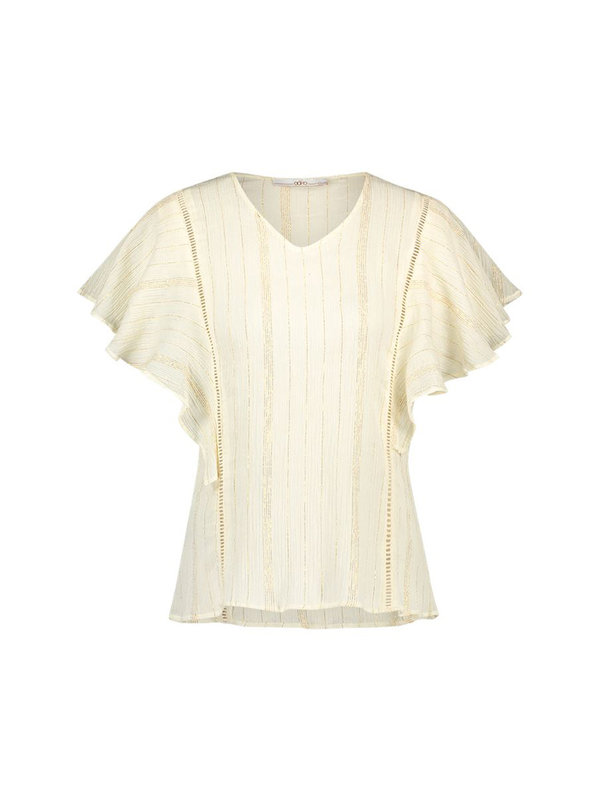 Top Benton Lurex Raw White Aaiko Top Benton Lurex Raw White
