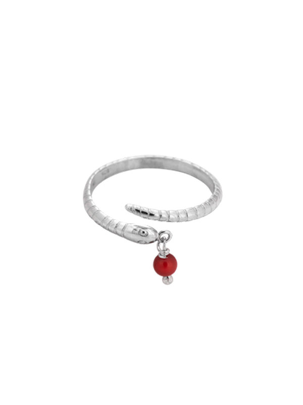 Serpent Ring Silver Anna + Nina Serpent Ring Silver