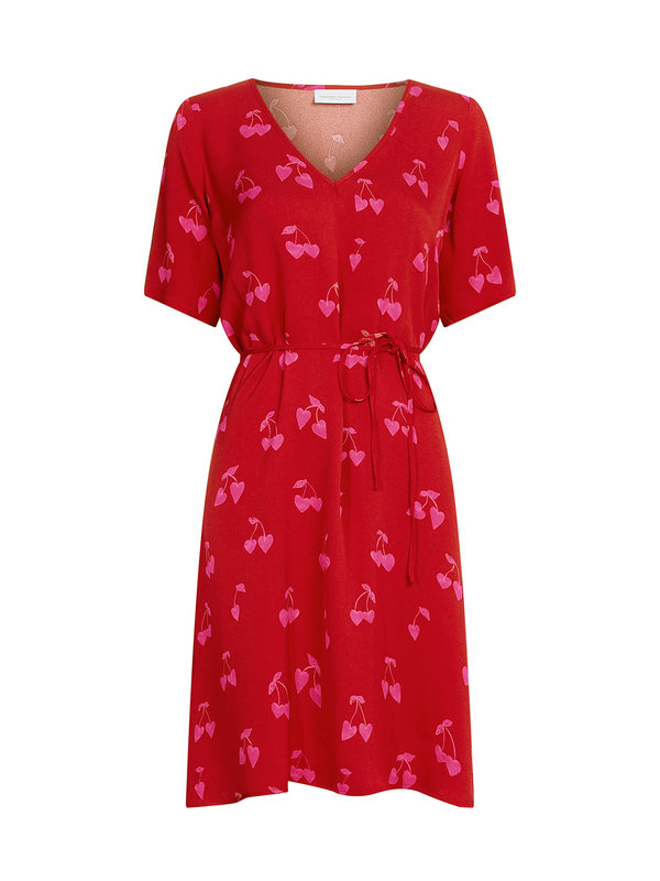 Fabienne Chapot Hannah Dress Red Mon Cherry