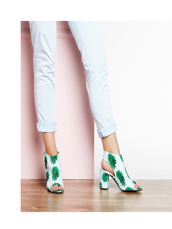 Fabienne Chapot Christie Pump Light Blue-Leaf Green