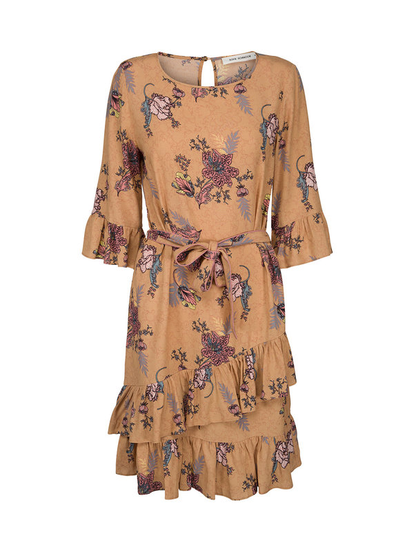 Sofie Schnoor Dress Flowers Brown