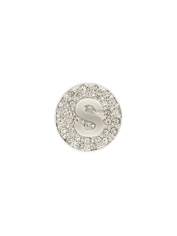 Imotionals A- Z Swarovski Letter Zilver