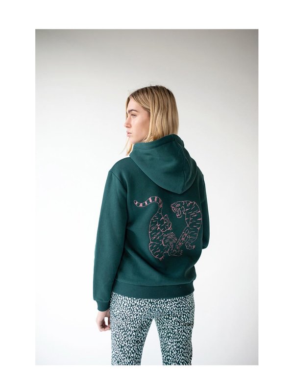 Courage Above Fear Hoody Dark Green Blake Seven Courage Above Fear Hoody Dark Green