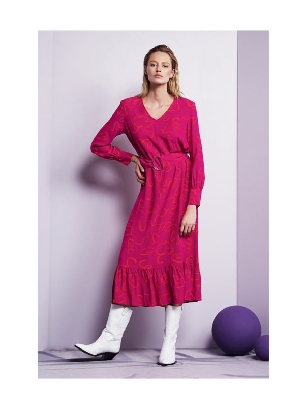 Fabienne Chapot Carlotta Dress Freaking Fuchsia Daytime Disco