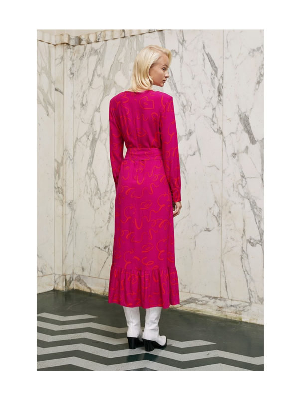 Fabienne Chapot Carlotta Dress Freaking Fuchsia Daytime Disco