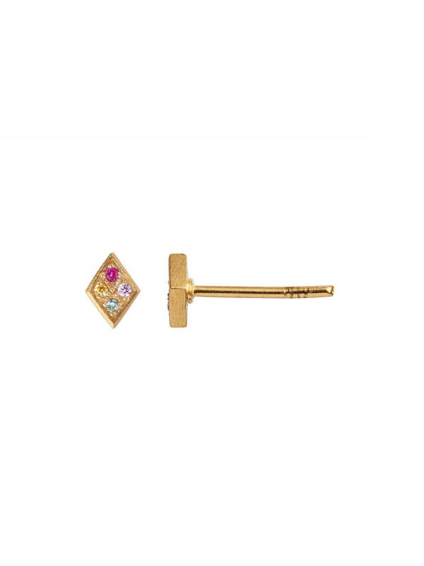 Stine A Petit Candy Harlekin Earring Gold