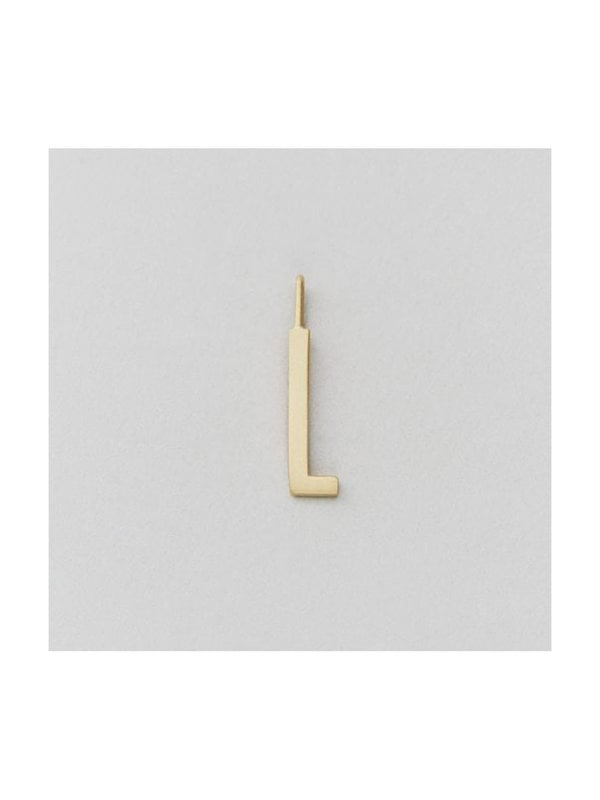 Design Letters Archetype Charm 16 mm Gold L