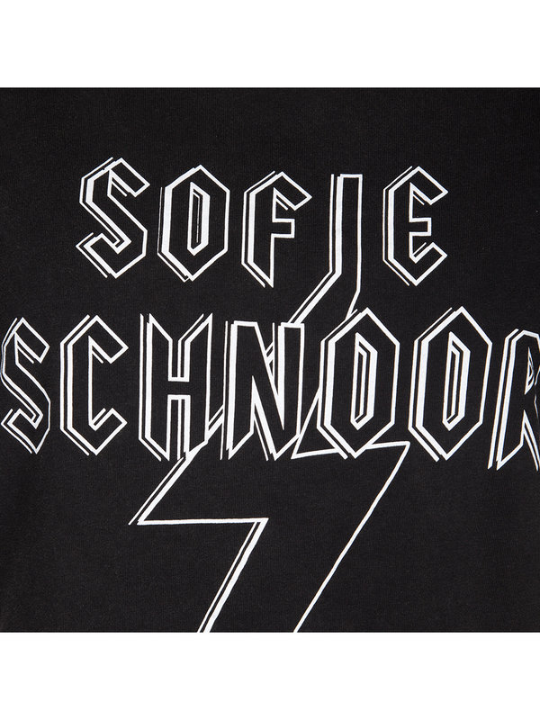 Filicia T-Shirt Black White Sofie Schnoor Filicia T-Shirt Black White