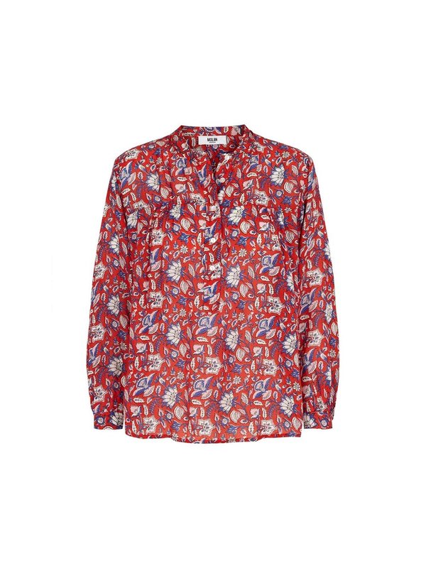 Christina Blouse Sun Tomato Moliin Christina Blouse Sun Tomato