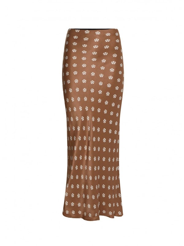 Laurie Noa Skirt Toffee Brown Fabienne Chapot Laurie Noa Skirt Toffee Brown
