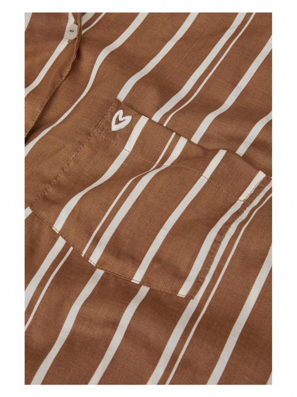 Dharma Blouse Toffee Brown Fabienne Chapot Dharma Blouse Toffee Brown