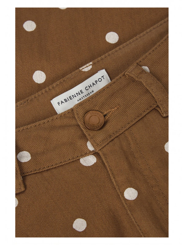 Eva Flare Trousers Toffee Brown Fabienne Chapot Eva Flare Trousers Toffee Brown