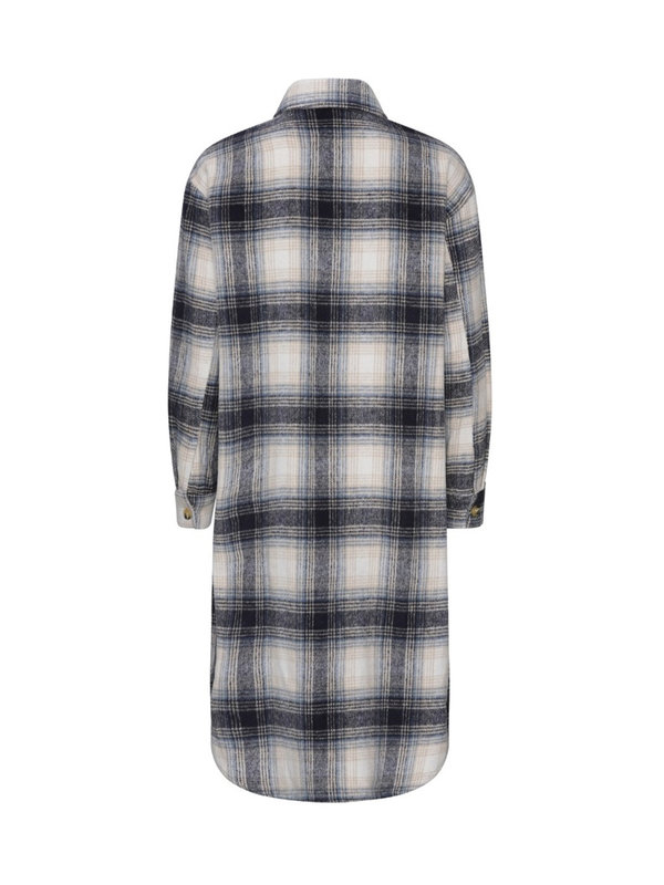 Stine Long Jacket Navy A-view Stine Long Jacket Navy