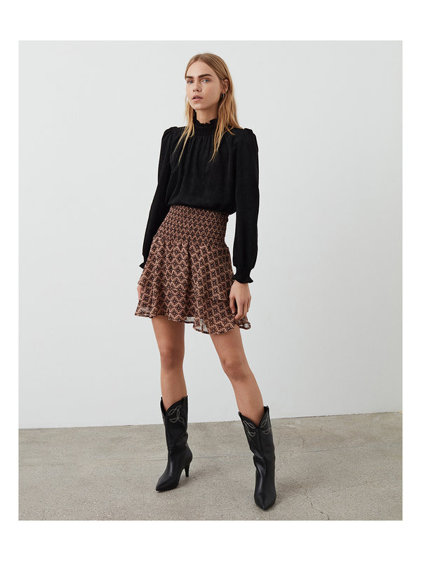 Koraline Skirt Rose Camel Sofie Schnoor Koraline Skirt Rose Camel