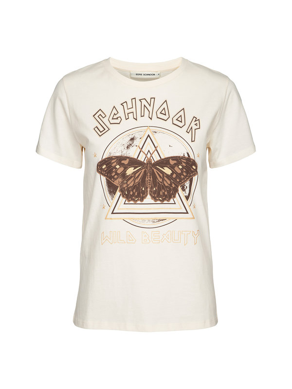 Cady T-Shirt Off White Sofie Schnoor Cady T-Shirt Off White
