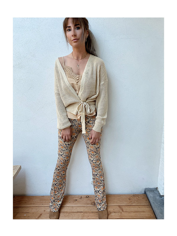 Desi Top Beige By Sara Collection Desi Top Beige