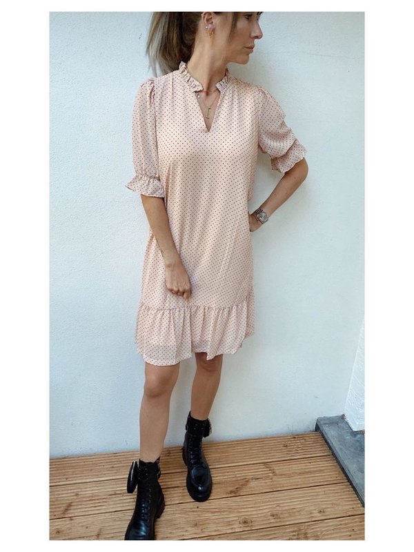Isco Dress Pink A-view Isco Dress Pink