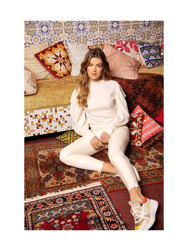 Sosy Pu Pants Cream Aaiko Sosy Pu Pants Cream