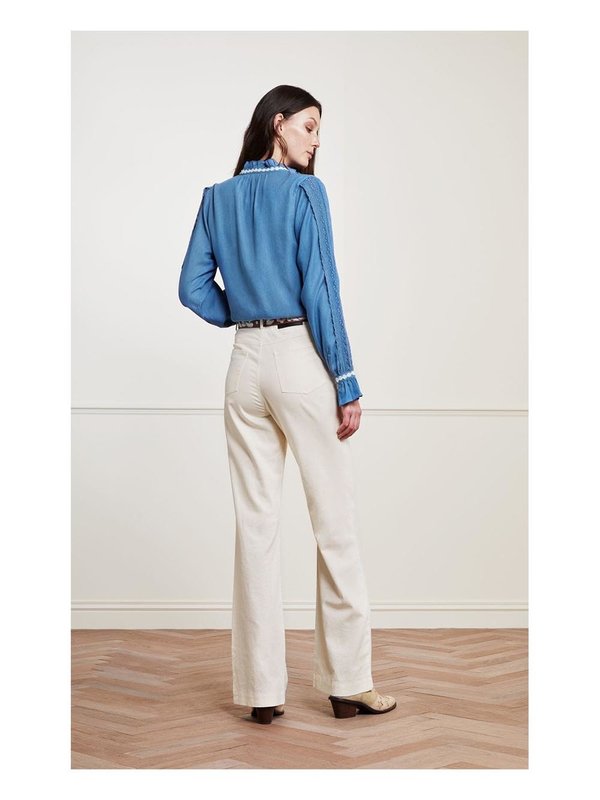 Fabienne Chapot Sofi Trousers Cream White