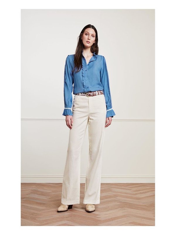 Fabienne Chapot Sofi Trousers Cream White