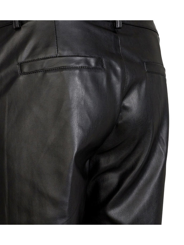 Sofie Schnoor Black Pants Leather