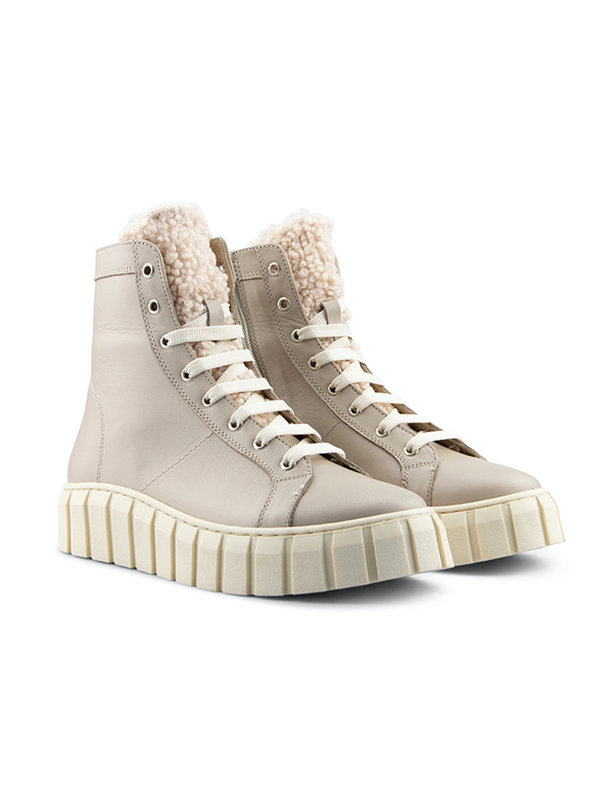 Deabused Abby Taupe Teddy Sneaker