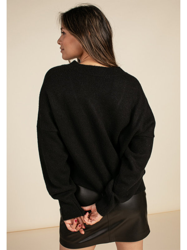 Aaiko Nomi Sweater Black