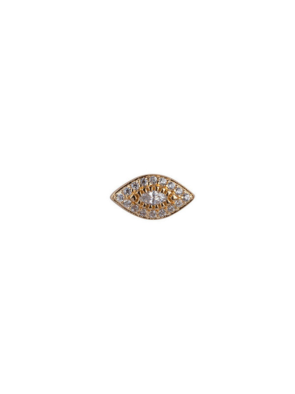 Bobby Rose Stud Swarovski Eye