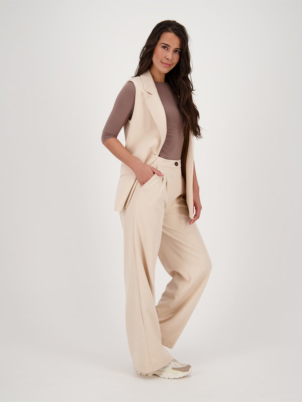 Raizzed Carola Pants Bright Cream