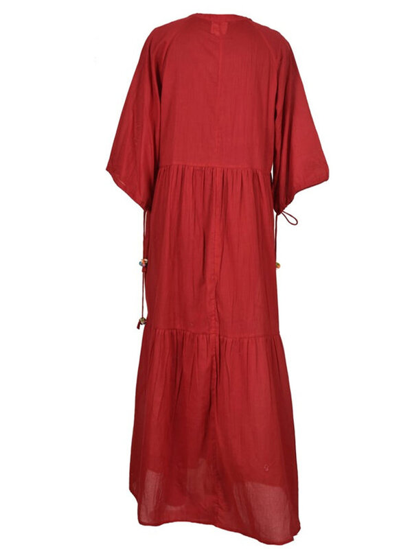 I Am Jai Umika Dress Long Maroon