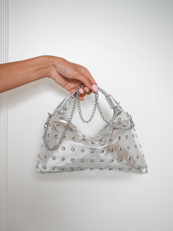 Núnoo Bag Dandy Rivet Space Silver